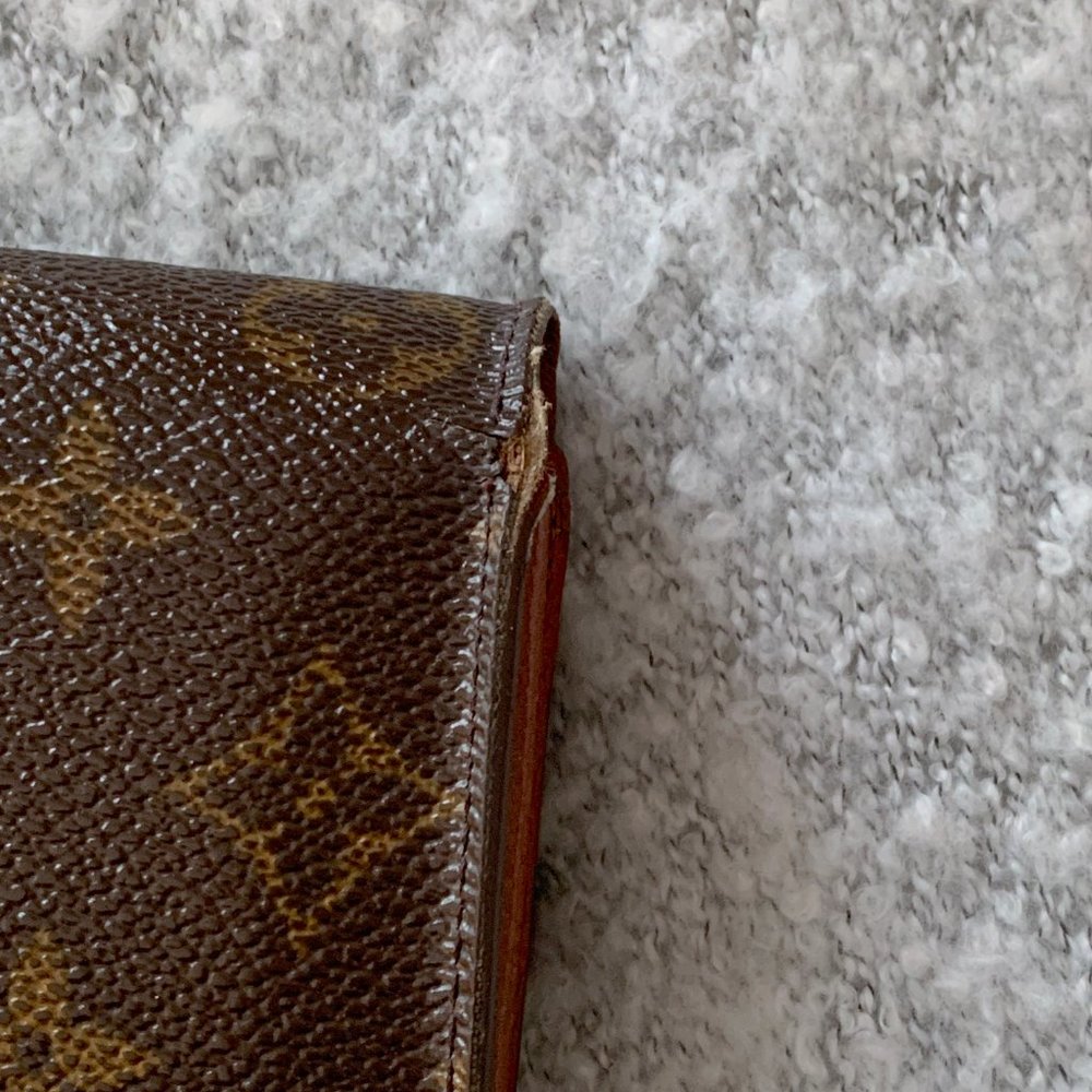 Louis Vuitton Monogram Sarah Wallet Envelope Wallet Authentic NICE Condi… - Picture 3 of 11